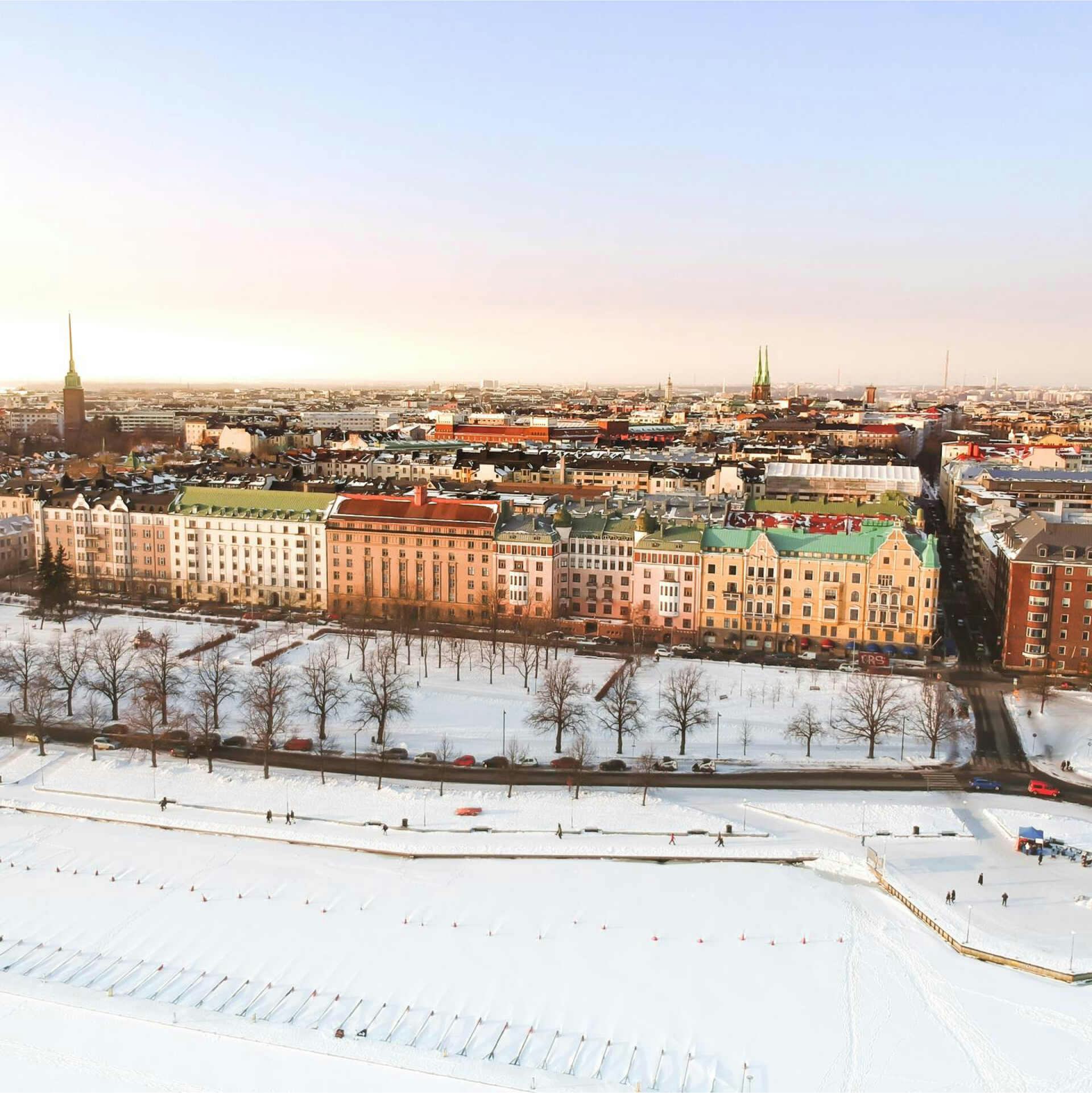 A view of Metacore's main city, Helsinki