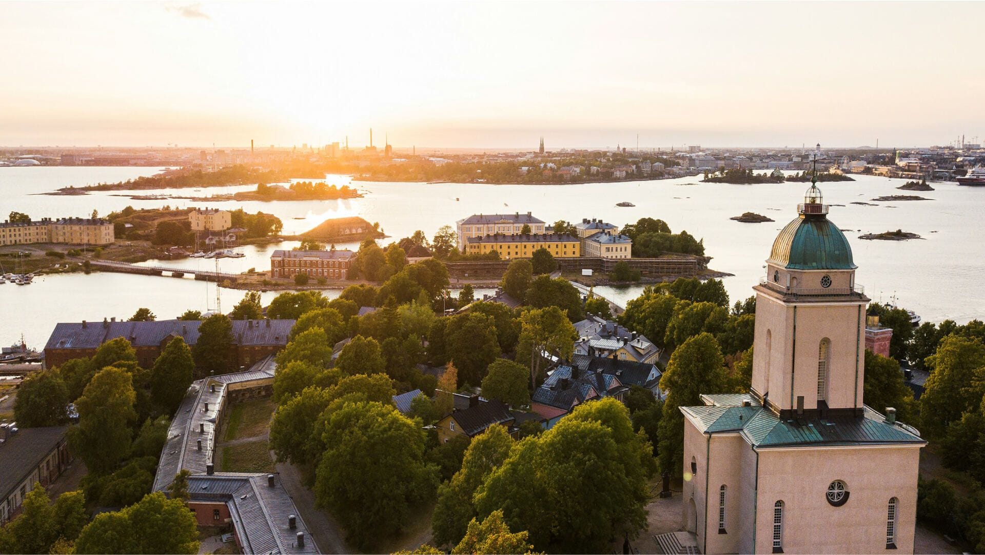 A view of Helsinki